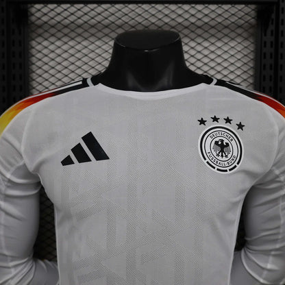 2024 Player Version Long Sleeve Germany Home Football Shirt 1:1 Thai Quality