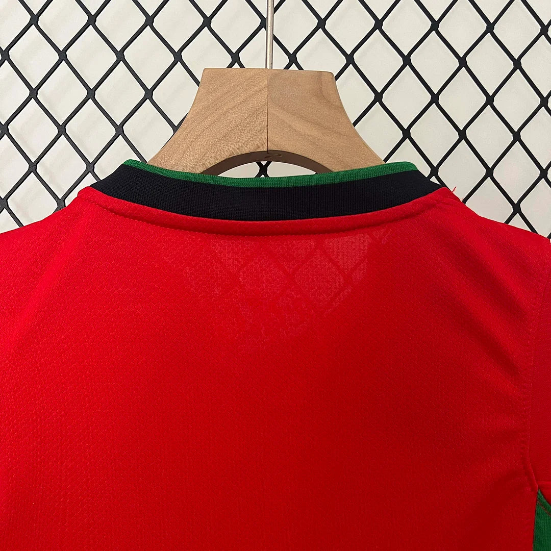 2024 Portugal Home Football Shirt 1:1 Thai Quality Kids Size