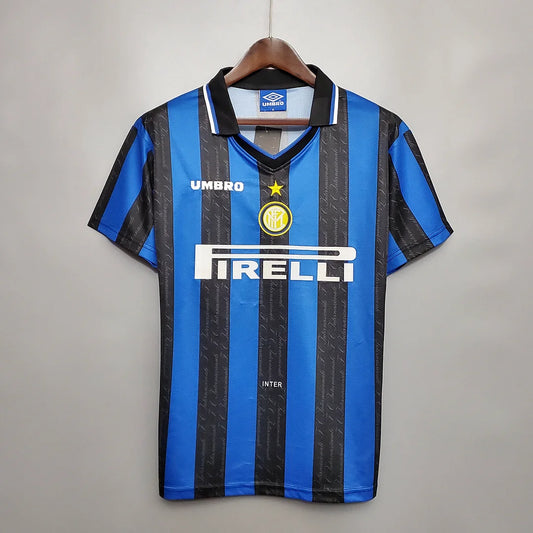 1997/1998 Retro Internazionale Milan Home Football Jersey 1:1 Thai Quality