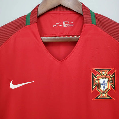 2016 Retro Portugal Home Football Shirt 1:1 Thai Quality