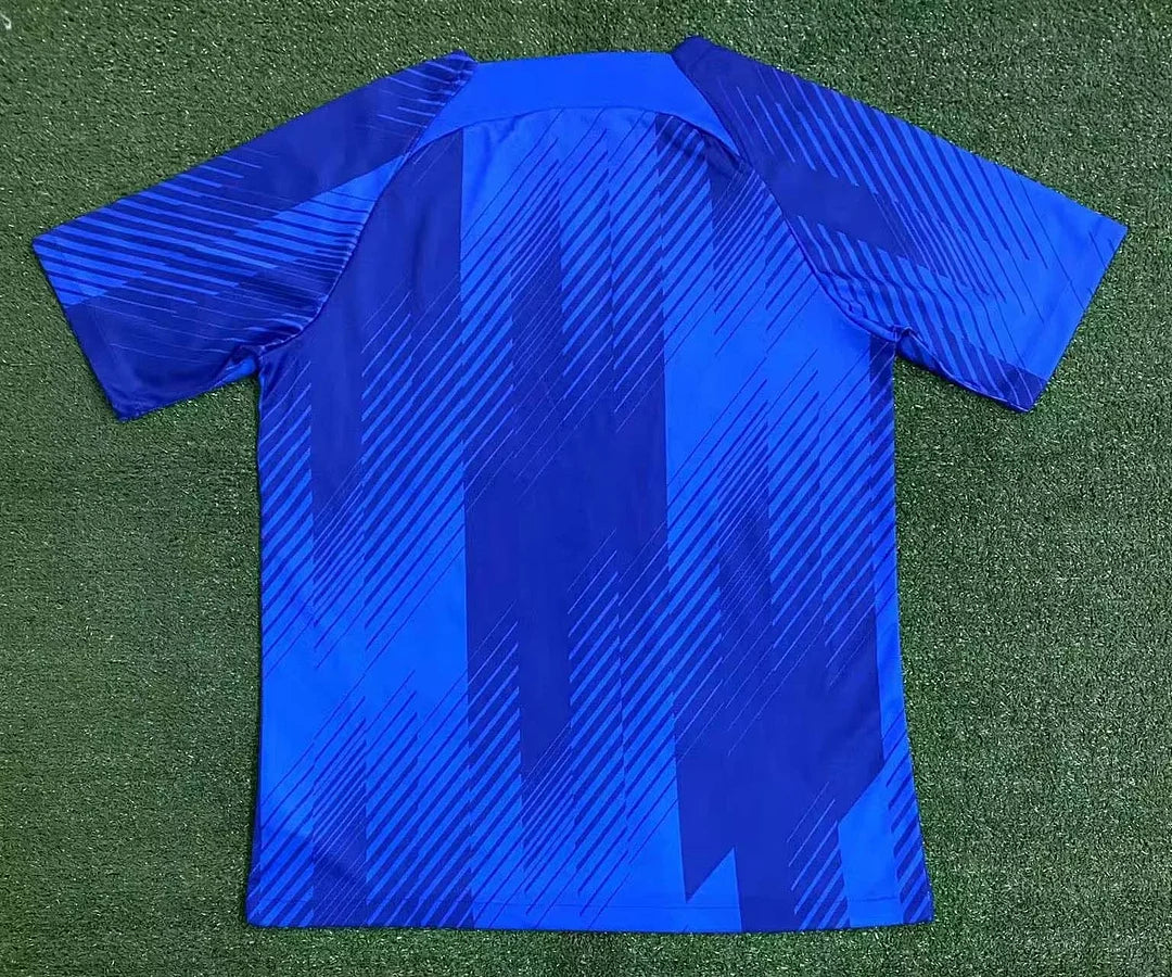 2023/2024 Barcelona Training Wear Blue Jersey