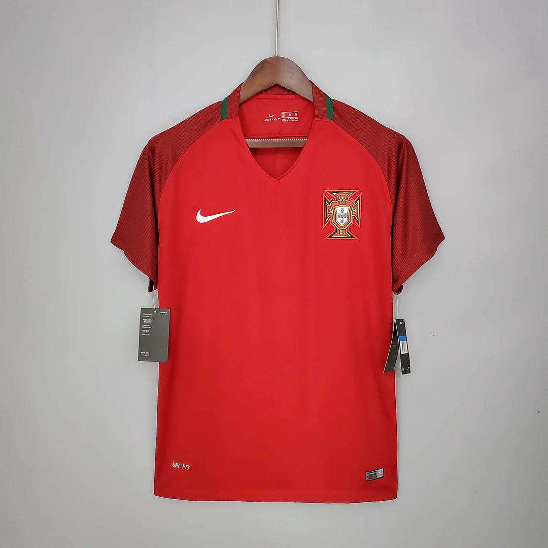 2016 Retro Portugal Home Football Shirt 1:1 Thai Quality