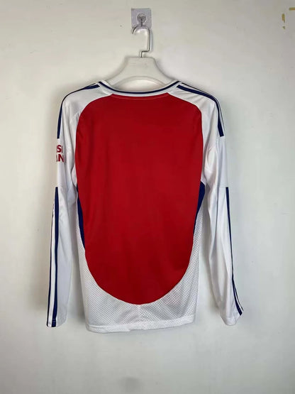 2024/2025 Long Sleeve Arsenal Home Football Shirt 1:1 Thai Quality