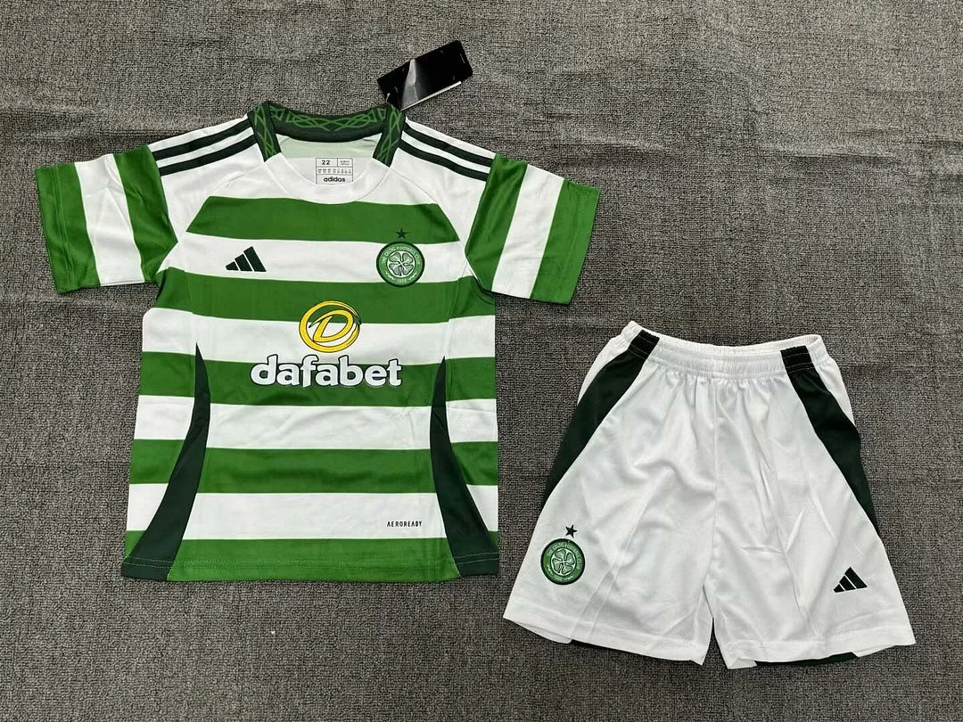 2024/2025 Celtic Home Football Shirt 1:1 Thai Quality Kids Size