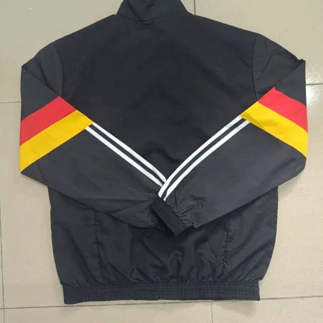 2024 Germany Windbreaker Black Soccer Jersey