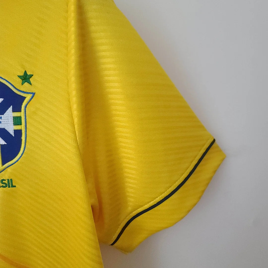 1994 Retro Brazil Home Soccer Jersey