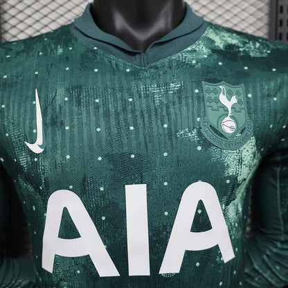 2024/2025 Player Version Long Sleeve Tottenham Third Away Football Shirt 1:1 Thai Quality