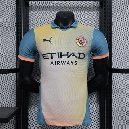 2024/2025 Player Version Manchester City Fourth Away Football Shirt 1:1 Thai Quality