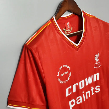 1985/1986 Retro Liverpool Home Football Shirt 1:1 Thai Quality