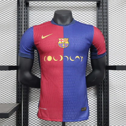 2024/2025 Player Version Barcelona Home Moon Music Football Shirt 1:1 Thai Quality