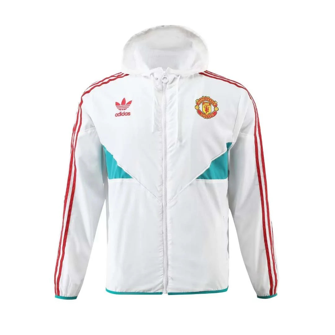 2023 Manchester United Windbreaker white  Edge