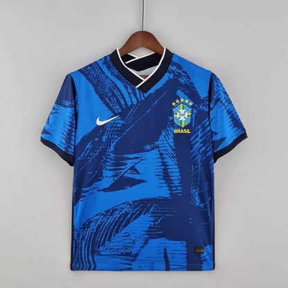 2022 Brazil Classic Blue Soccer Jersey