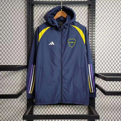 2023 Boca Juniors Windbreaker Navy blue Soccer Jersey 1:1 Thai Quality