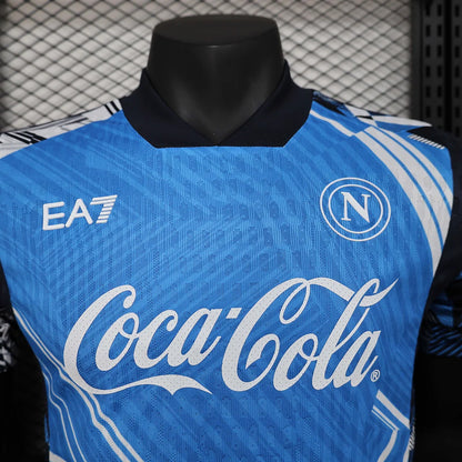 2024/2025 Napoli Player Version Napoli Pre-race suit Soccer Jersey 1:1 Thai Quality