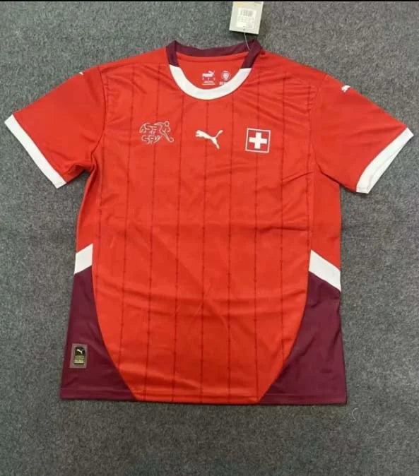 2024 Switzerland Home Football Shirt 1:1 Thai Quality