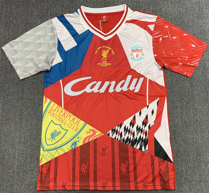 Retro Liverpool Hybrid Commemorative Edition Football Shirt 1:1 Thai Quality