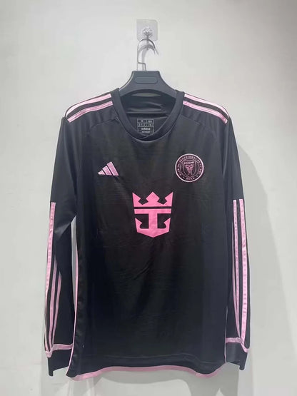 2024/2025 Long Sleeve Inter Miami Away Soccer Jersey 1:1 Thai Quality