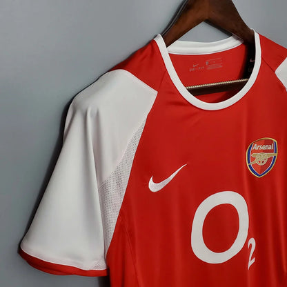 2002/2004 Retro Arsenal Home Football Shirt 1:1 Thai Quality