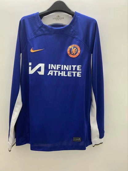 2023/2024 Long Sleeve Chelsea Home Football Shirt 1:1 Thai Quality