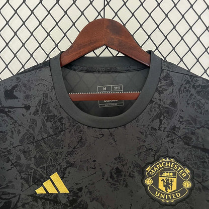 2024/2025 Manchester United Special Edition Black Football Shirt 1:1 Thai Quality