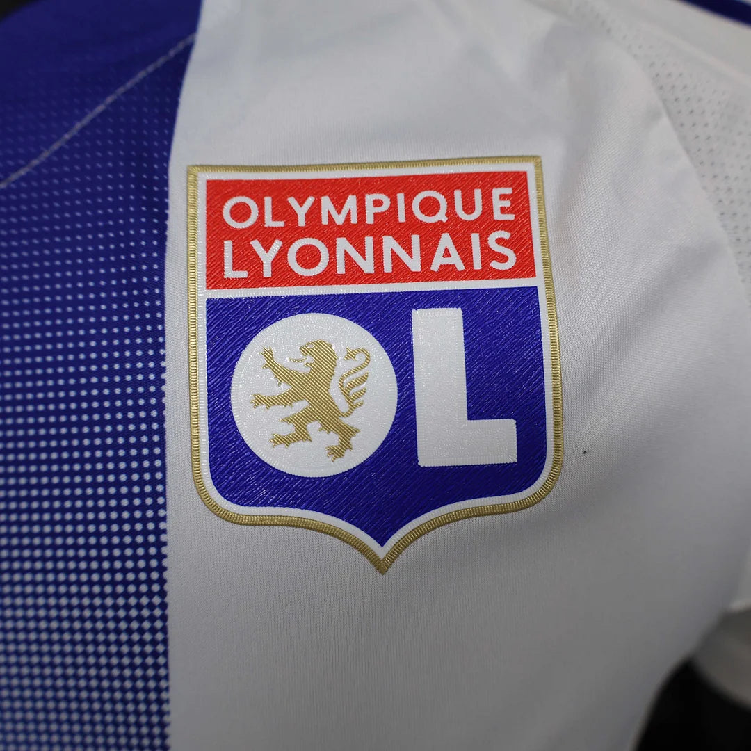 2024/2025 Player Version Lyon Home Football Shirt 1:1 Thai Quality