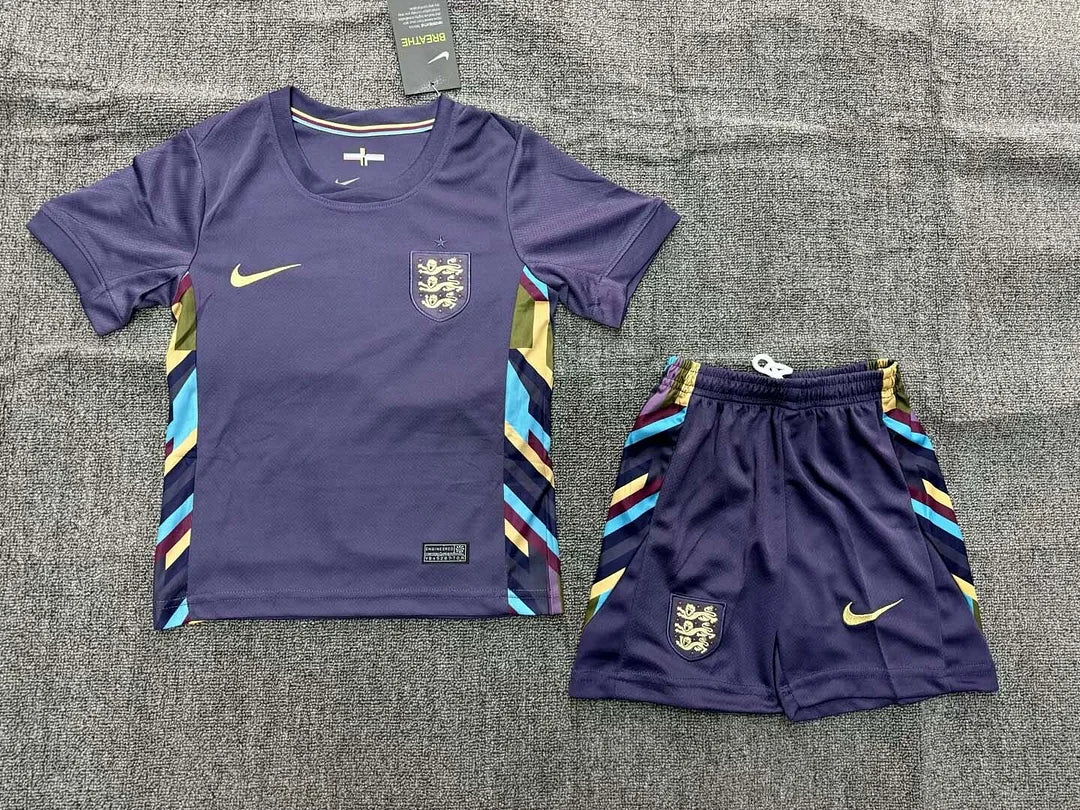 2024 England Away Football Shirt 1:1 Thai Quality Kids Size