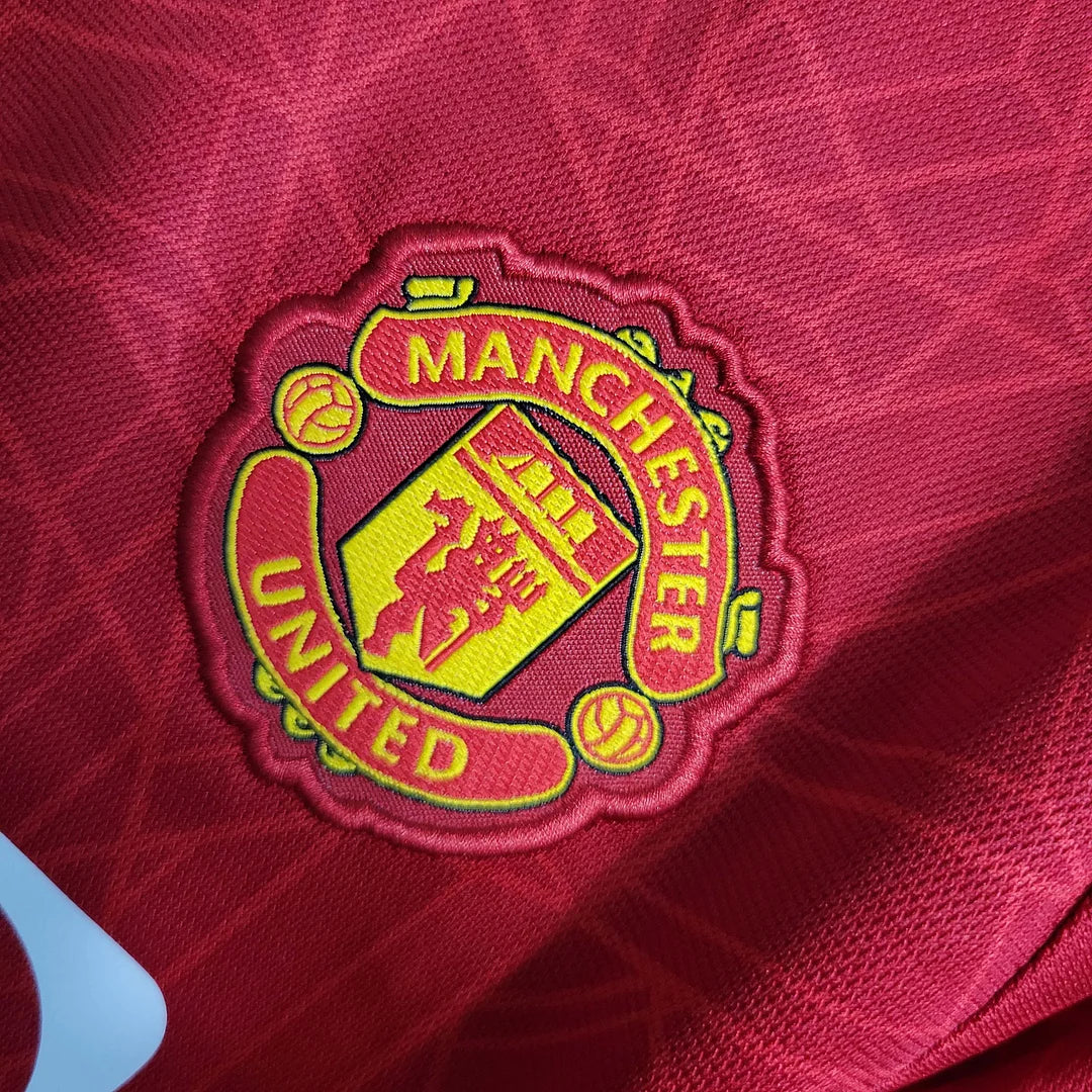 2023/2024 Manchester United Home Football Shirt 1:1 Thai Quality Kids Size