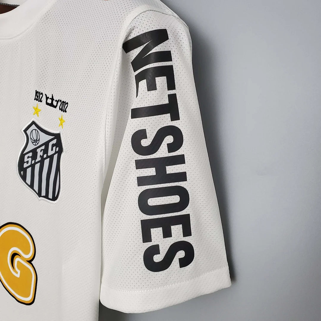 2012 Retro Santos Home Soccer Jersey