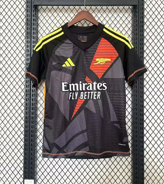 2024/2025 Arsenal Goalkeeper Black Football Shirt 1:1 Thai Quality