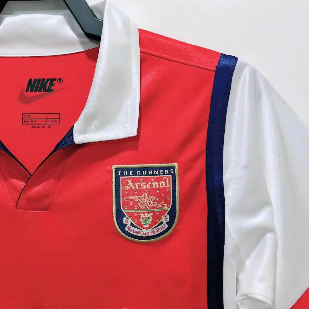 1998/1999 Retro Arsenal Home Football Shirt 1:1 Thai Quality