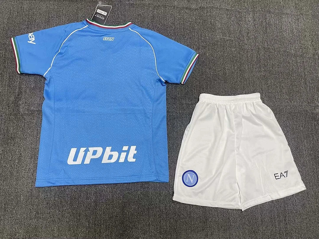 2023/2024 Napoli Home Soccer Jersey 1:1 Thai Quality Kids Size