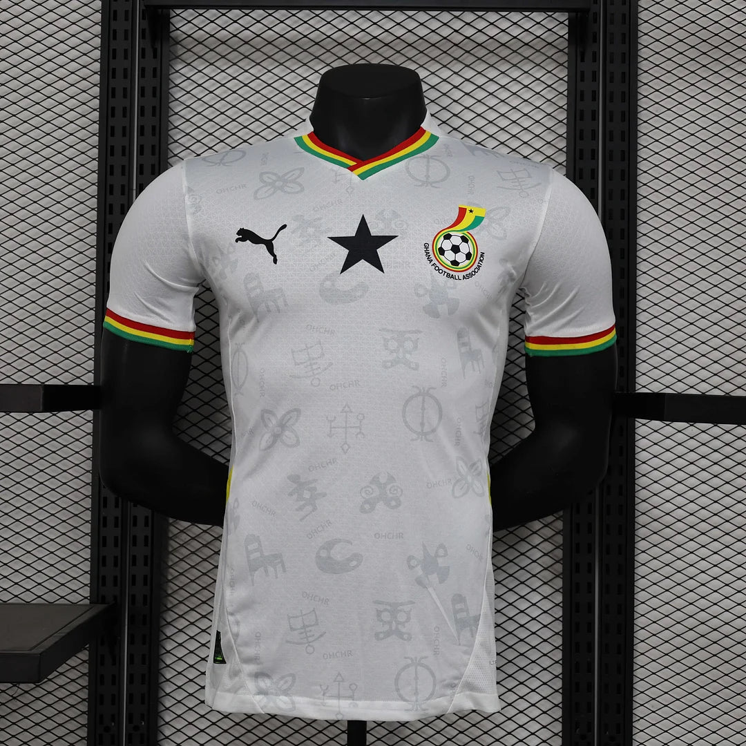 2024/2025 Player Version Ghana National Team Home Football Shirt 1:1 Thai Quality