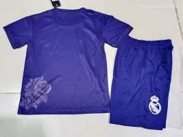 2024/2025 Real Madrid Y-3 Special Edition Purple Football Shirt 1:1 Thai Quality Kids Size