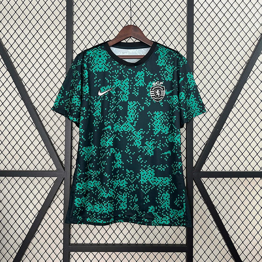 2024/2025 Sporting Lisbon Training Wear Football Shirt 1:1 Thai Quality