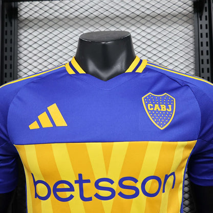 2024/2025 Player Version Boca Juniors Home Football Jersey 1:1 Thai Quality