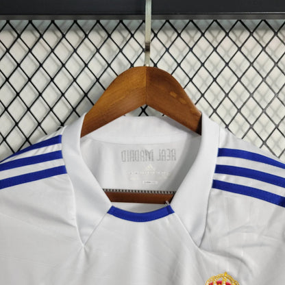 2010/2011 Retro Long Sleeve Real Madrid Home Soccer Jersey 1:1 Thai Quality