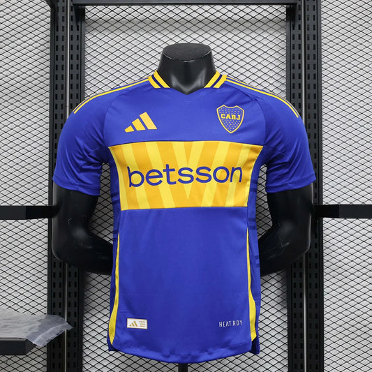 2024/2025 Player Version Boca Juniors Home Football Jersey 1:1 Thai Quality