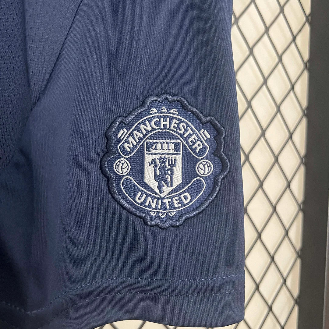 2024/2025 Manchester United Away Football Shirt 1:1 Thai Quality Kids Size