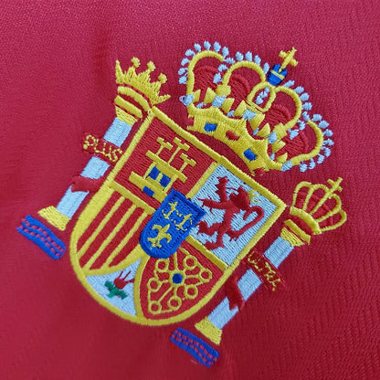 1998 Retro Spain Home Football Shirt 1:1 Thai Quality