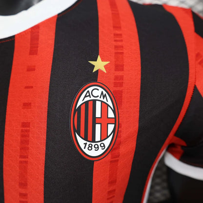 2024/2025 Player Version AC Milan Home Soccer Jersey 1:1 Thai Quality