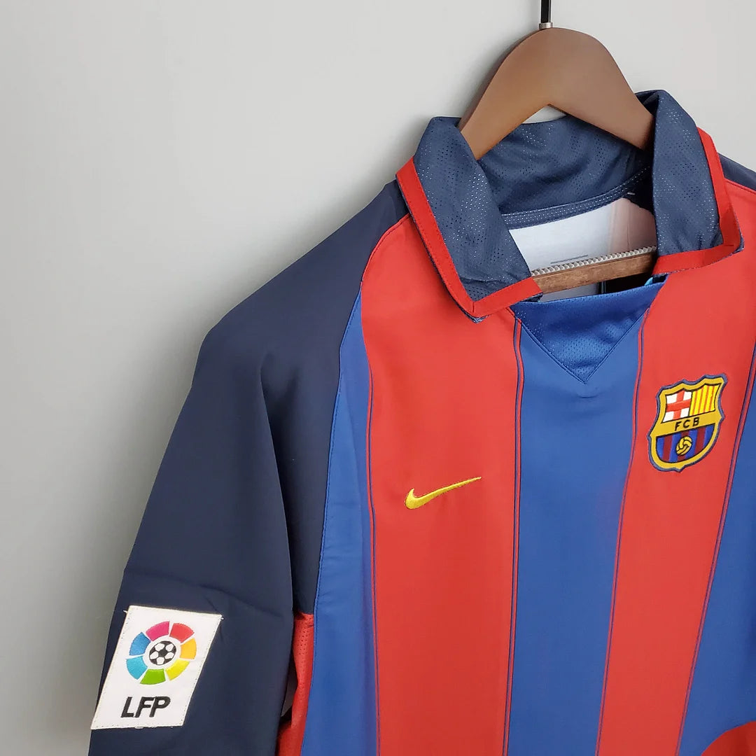 2003/2004 Retro Barcelona Home Football Shirt 1:1 Thai Quality