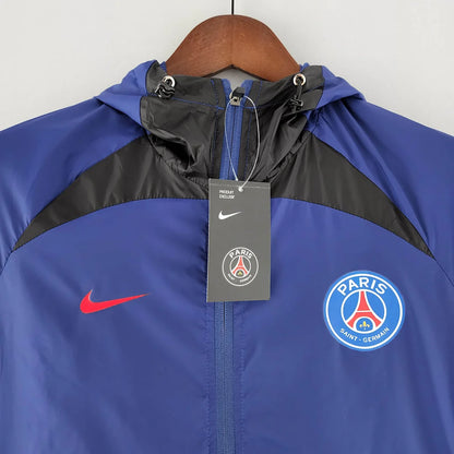 2022 PSG Windbreaker Blue and Black