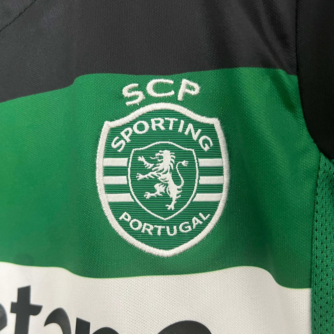 2024/2025 Sporting Lisbon Home Football Shirt 1:1 Thai Quality Kids Size