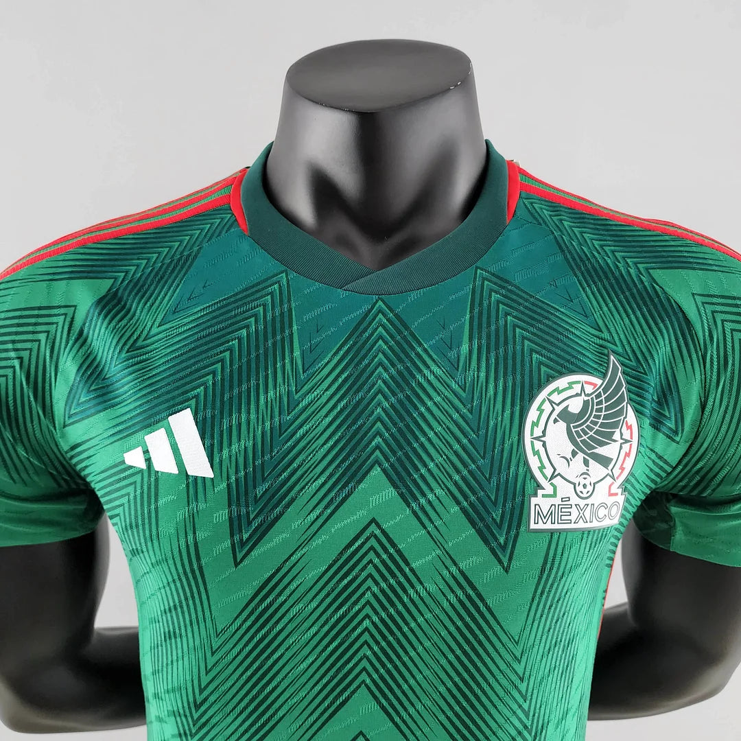 2022 FIFA World Cup Player Version Mexico Home Soccer Jersey