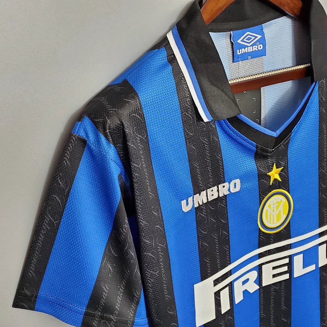 1997/1998 Retro Internazionale Milan Home Football Jersey 1:1 Thai Quality