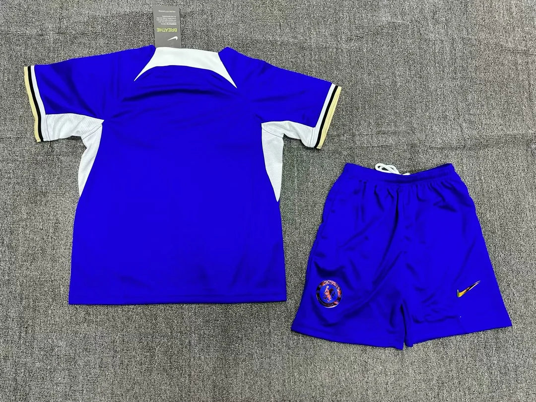 2023/2024 Chelsea Home Football Jersey Kids Size (Have sponsors）