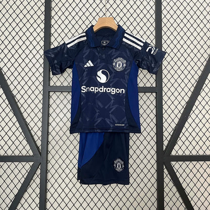 2024/2025 Manchester United Away Football Shirt 1:1 Thai Quality Kids Size