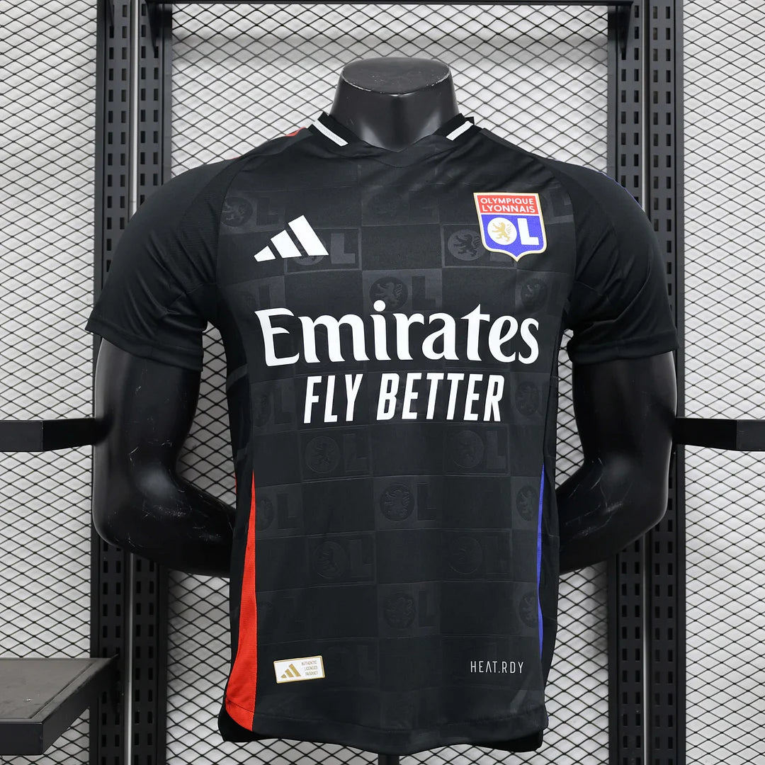 2024/2025 Player Version Lyon Away Football Shirt 1:1 Thai Quality