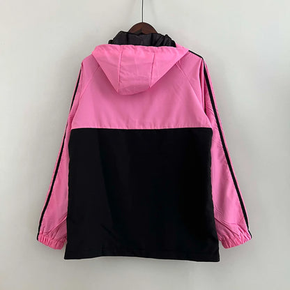 2023 Inter Miami Windbreaker （pink-black） Soccer Jersey 1:1 Thai Quality