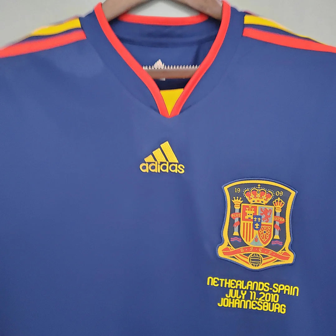 2010 Retro Spain Away Soccer Shirt